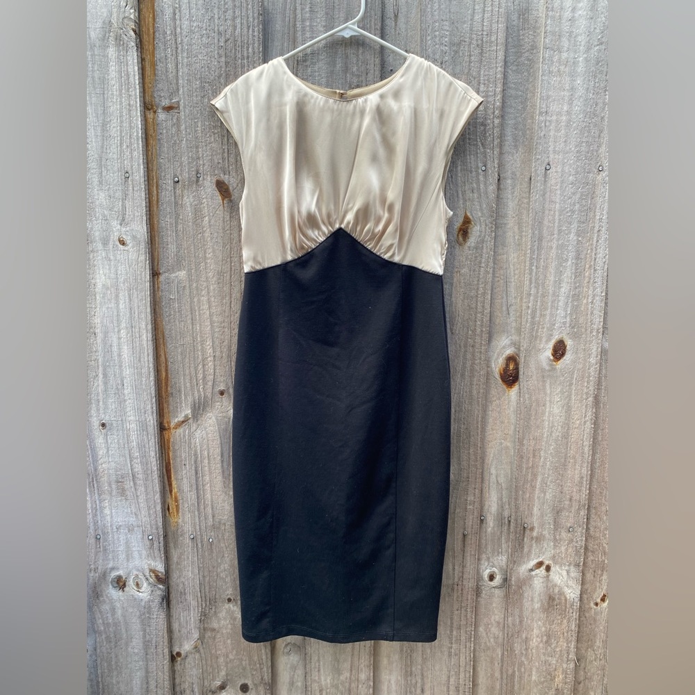 Black and Glod Tiana B. dress